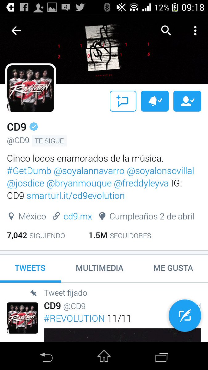 CalendarioCoder's tweet image. Lo veo &amp;amp; no lo creo. Muchísimas gracias por seguir esta cuenta @CD9 Todo esto es por &amp;amp; para ustedes. #SiempreJuntosSiempre