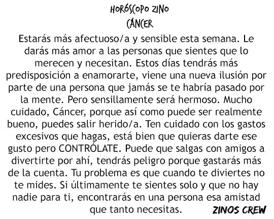 zinos__'s tweet image. #HoróscopoZino #Cáncer
Parte I &amp;amp; II
