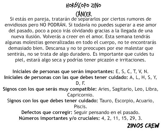 zinos__'s tweet image. #HoróscopoZino #Cáncer
Parte I &amp;amp; II
