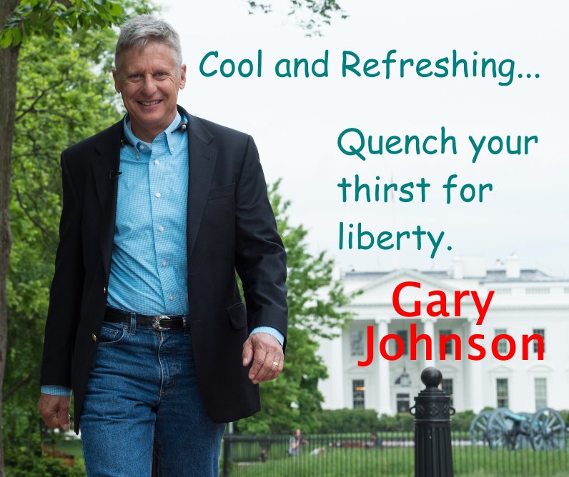 TWGammill's tweet photo. #FitToBePrez #GaryJohnson2016 #JohnsonWeld2016 #LiveFree
“Always be honest and tell the truth.Always do what’s right and fair.” #GaryJohnson https://t.co/ODFZnq9rLt