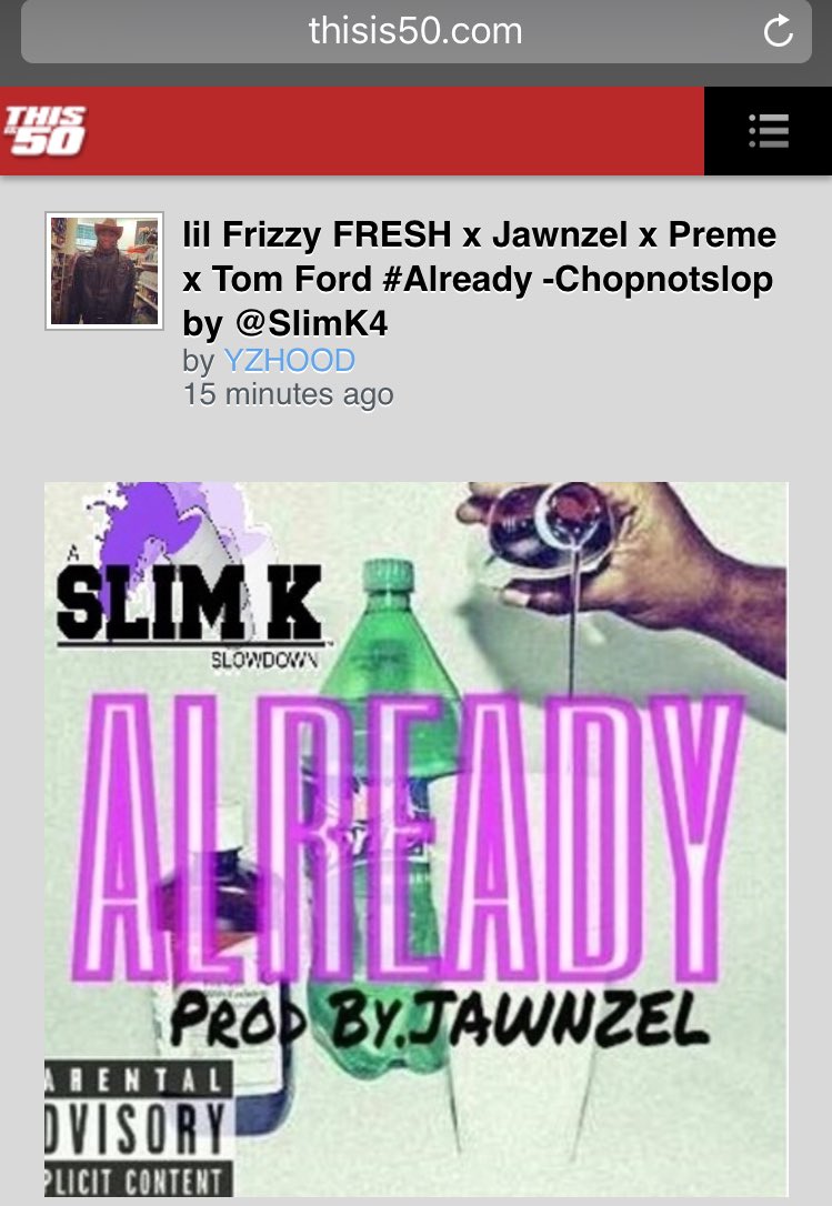 TeamAirEnt's tweet photo. S/O 2 thisis50
#Already #chopnotslop by @SlimK4
@LilFrizzyFresh @Jawnzel @TOMFORDokc
#teamAir
#slimk
https://t.co/M9ptOMvCoq https://t.co/BqpK2OzyN5