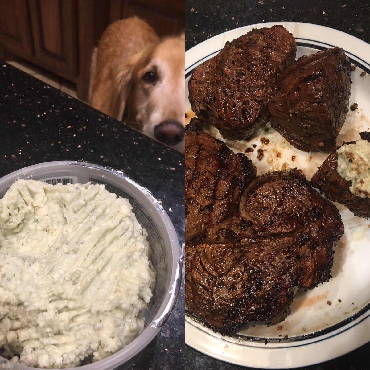cdtweetdlededum's tweet photo. Tweetin' my meat #somegoodshit #mediumrare #gregdavisstyle #barkersupervising #bluecheesebutter https://t.co/gCv8SAG4bc