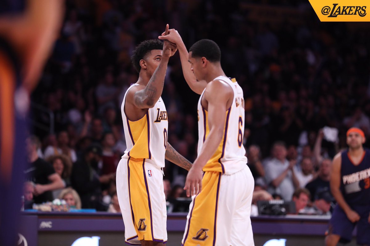 The young <a href="/Lakers/">Los Angeles Lakers</a> beat the <a href="/Suns/">Phoenix Suns</a> and are now 4-3.

Last season, they won their 4th game on 12/15 with a record of 4-21.

#LAkers #LakeShow