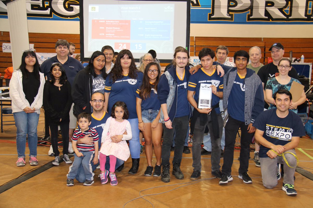 capriceyoung's tweet image. Congrats @msa1reseda RoboWariors! Valley Vex champs on to State! @LASchoolReport @howardblume @JIMSEDU @WFFMarc @LATeducation