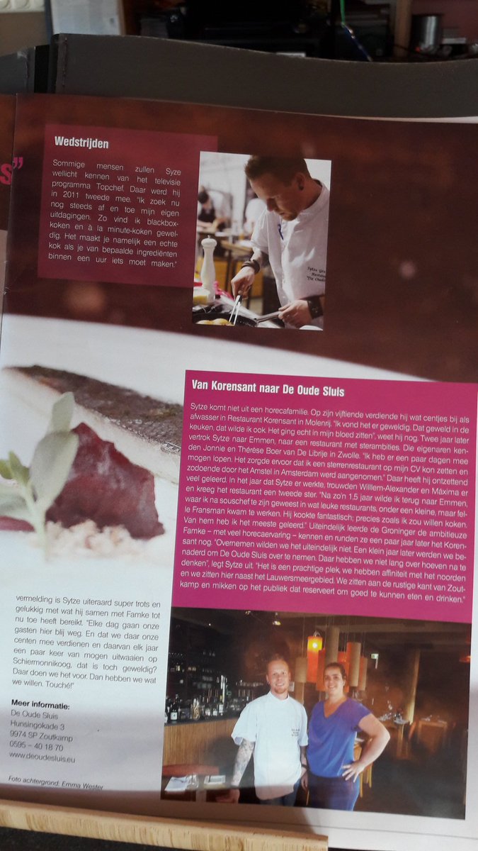 restdeoudesluis's tweet photo. Mooi stuk @horecanoord! #trots #touché  #endoor https://t.co/veS5hMIenm
