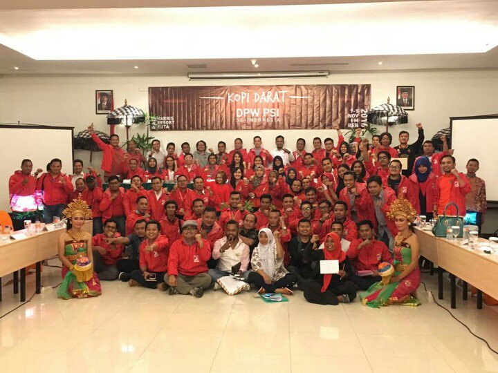 PSI_Bali's tweet photo. Pembukaan KOPDAR DPW PSI se-Indonesia berjalan lancar,terima kasih rekan media atas dukungannya #SolidaritasIndonesia https://t.co/PRTilVZ9aa