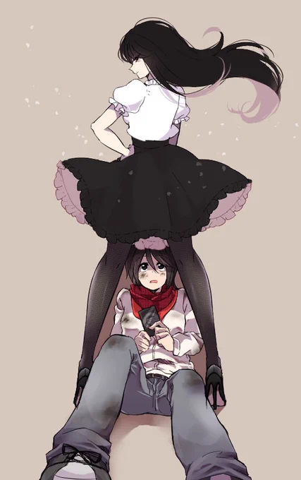 叔父さんと姪っ子。 