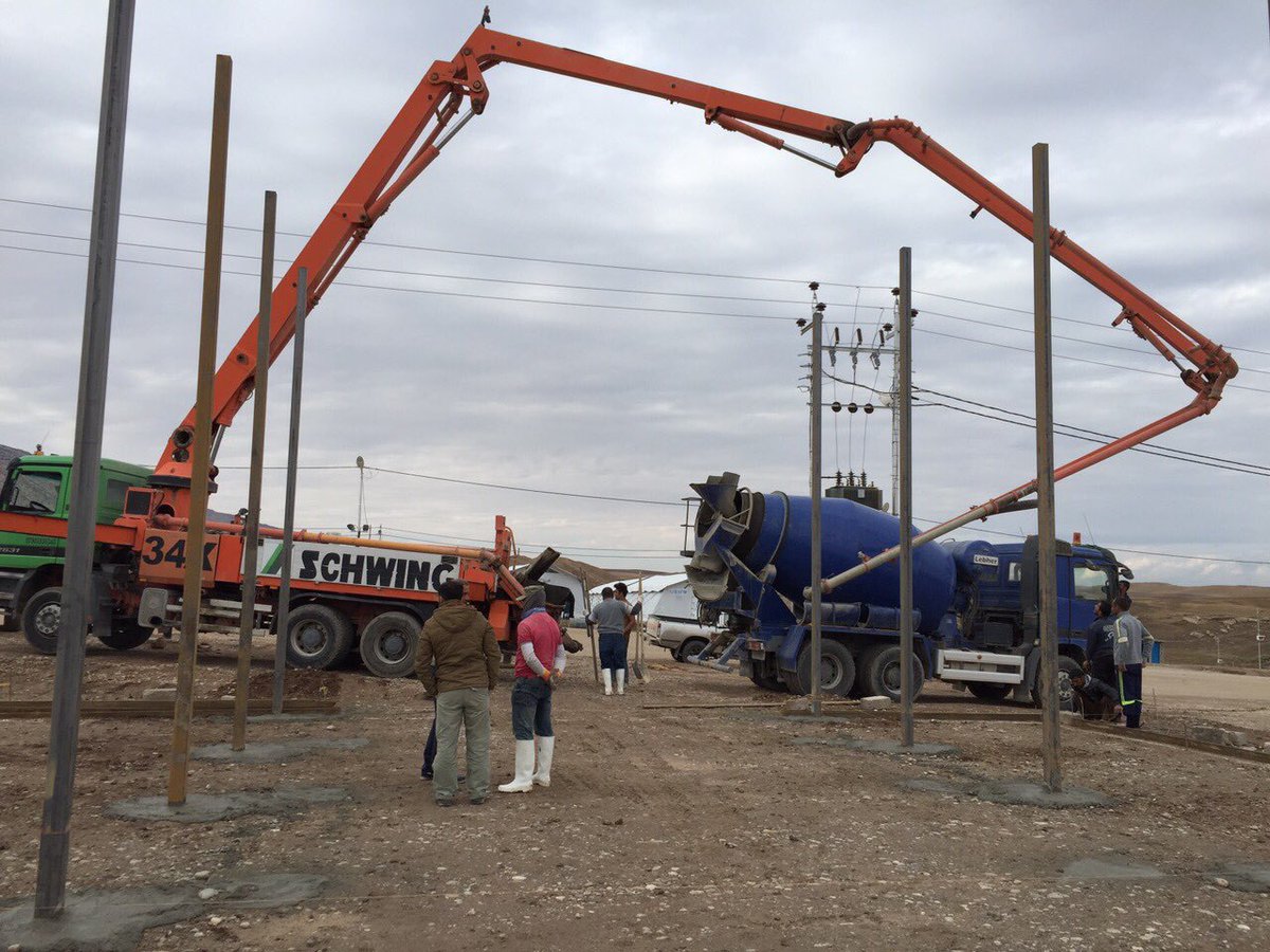 #AMAR is working in new #Zelikan #IDP camp, building a life-saving #healthcare centre for families displaced by #MosulOps. #Mosul #Iraq