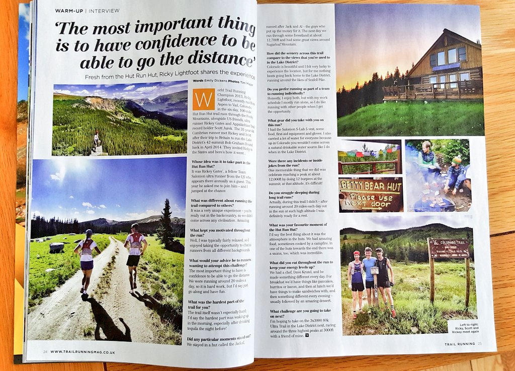 ProjectUltraUK's tweet photo. Some #hutrunhut shots by #ProjectUltra's @timmajor44 in the latest issue of @TrailRunningMag accompanying a nice @rickylightfoot interview https://t.co/gl7vKuvRCx