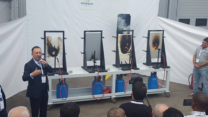 KingspanIP_MENA's tweet photo. Lansmanımız devam ediyor! Quadcore'un yangın performansına çok şaşıracaksınız! #itsinthecore https://t.co/sGyfhpRlhY