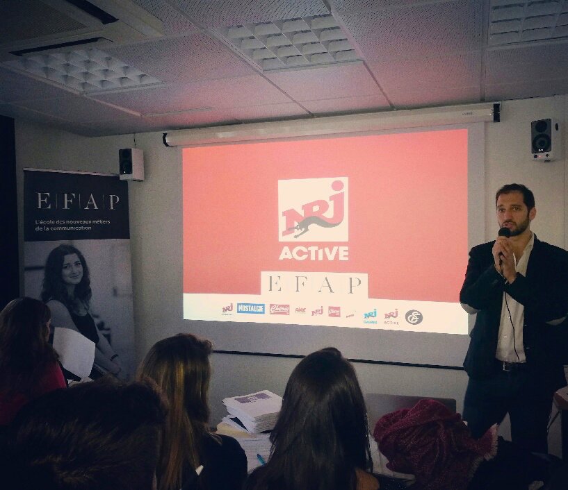 EFAP_'s tweet photo. Lancement de la compétition agence #EFAPParis en partenariat avec @NrjActive ! 👍 https://t.co/9HR8qW64Tu
