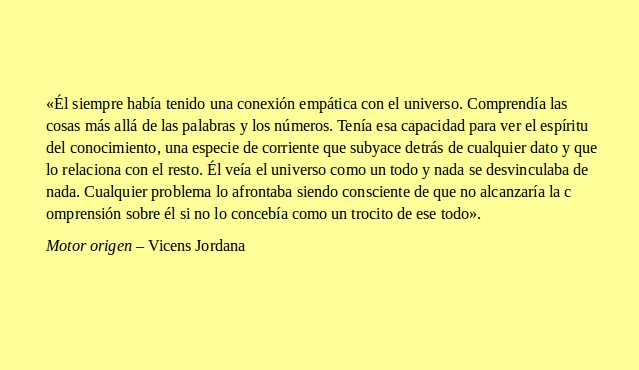 VicensJordana's tweet photo. #MotorOrigen @VicensJordana #literatura #libros #novela #ficción #CiFi #books #Scifi #CreativeCommons #leer https://t.co/QmIL9Pel3R https://t.co/RxN8cGBSNU