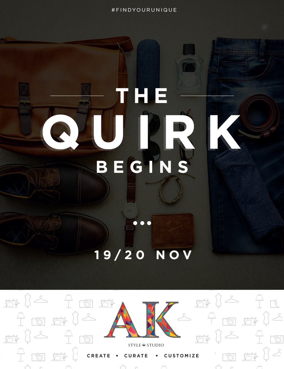 akstylestudio's tweet photo. Curtains go up on 19th November!
#FindYourUnique #AKStyleStudio #PopUp #Quirky #NewDelhi #Unique #LiveEvent #QuirkyArt #PopUpShop #Design https://t.co/pPGzLrt6Qn