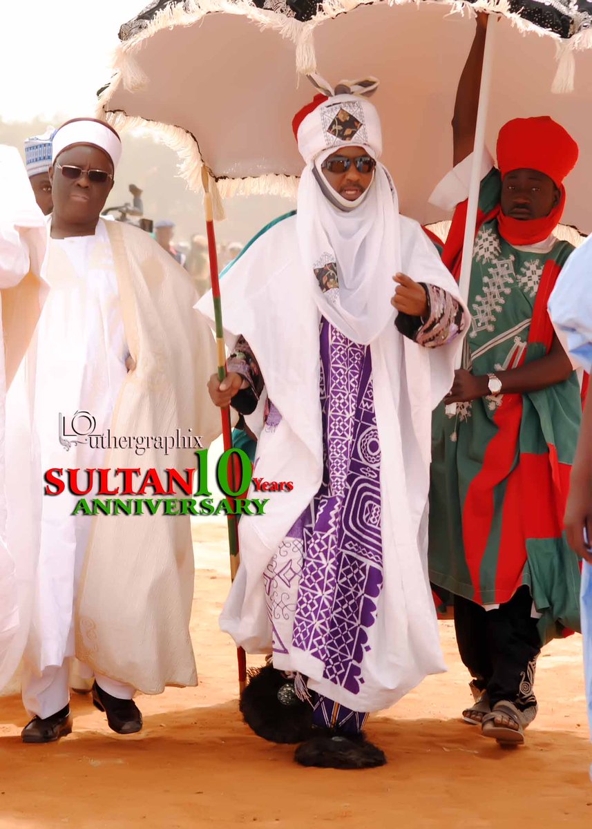 bayode_oluwasey's tweet photo. #Ceremonial #Emir of #Kano
Am in #love
 His Royal Highness
Mahammadu Sanusi Lamido II CON
Emir of Kano.
#SultanAt10 #sokoto #luthergraphix https://t.co/MTBLJA0pmp