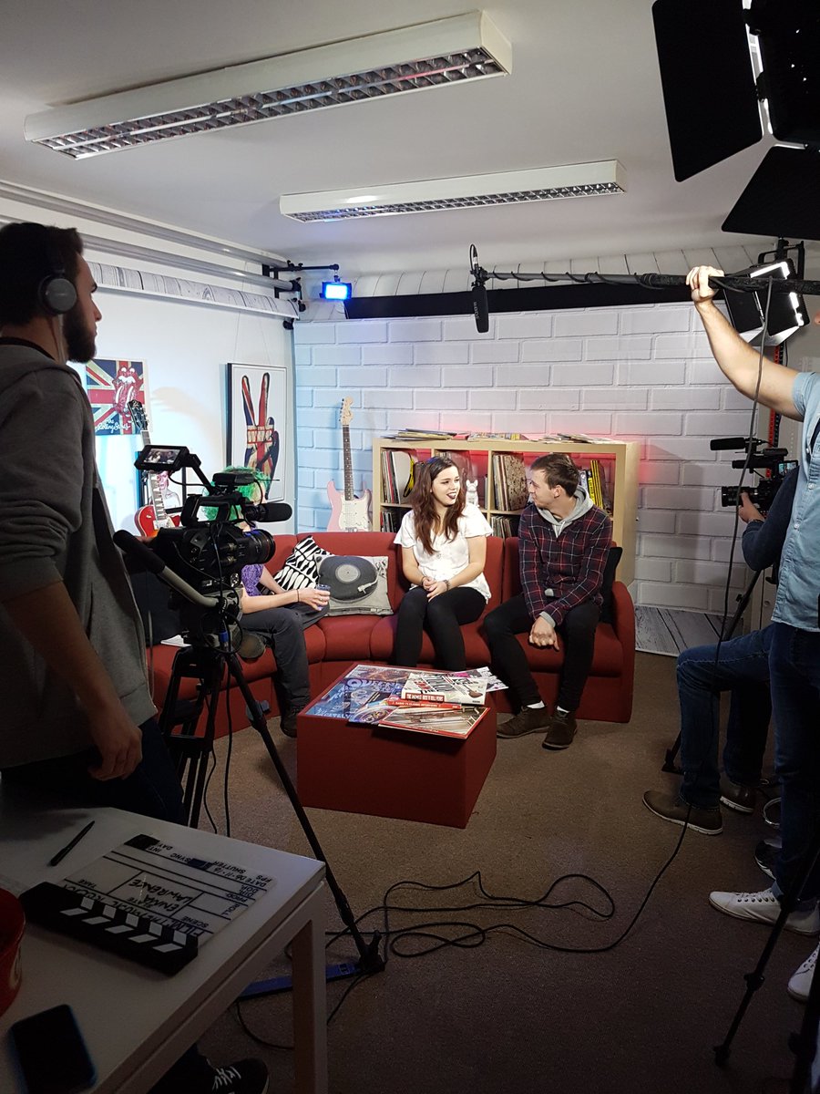 Great day recording for The Music Room being shown on Freeview in the new year #NewMusic #girlsinger #songwriter #EmmaLawrence