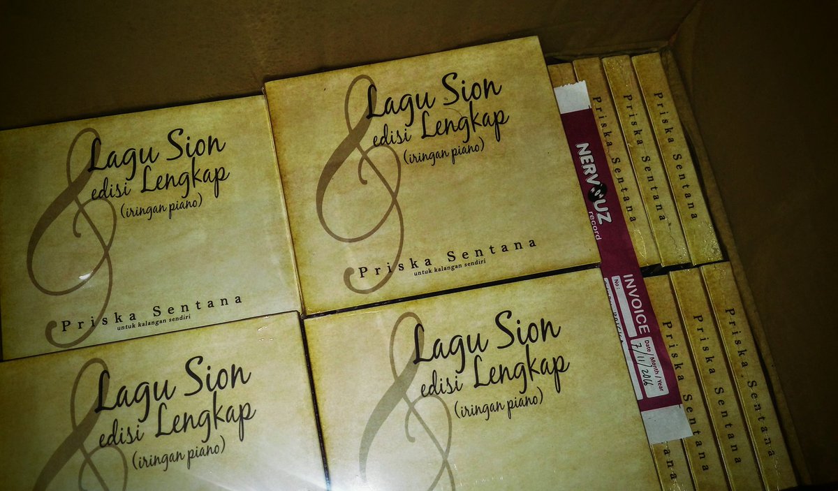 nervouz_records's tweet image. CD Album Priska Sentana #audiocd #duplikasicd #directprintcd #nervouzrecords #SurabayaArea