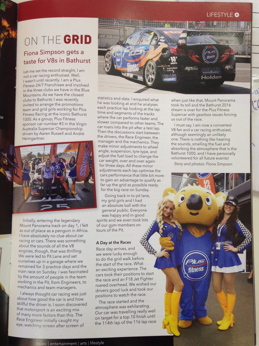 plusfitnesskat's tweet photo. Check out  The Haze Mag Blue Mountains The Haze Mag - Blue Mountains issue 8 and read our story about the Bathurst 1000 V8 Supercars ! https://t.co/EfJrQS1iZD