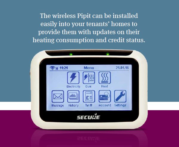 ask_secure's tweet photo. The Pipit lets tenants see daily & weekly usage plus credit #SecureUK Stand 4 @HousingMagazine Annual Conference https://t.co/ErZGB5bona