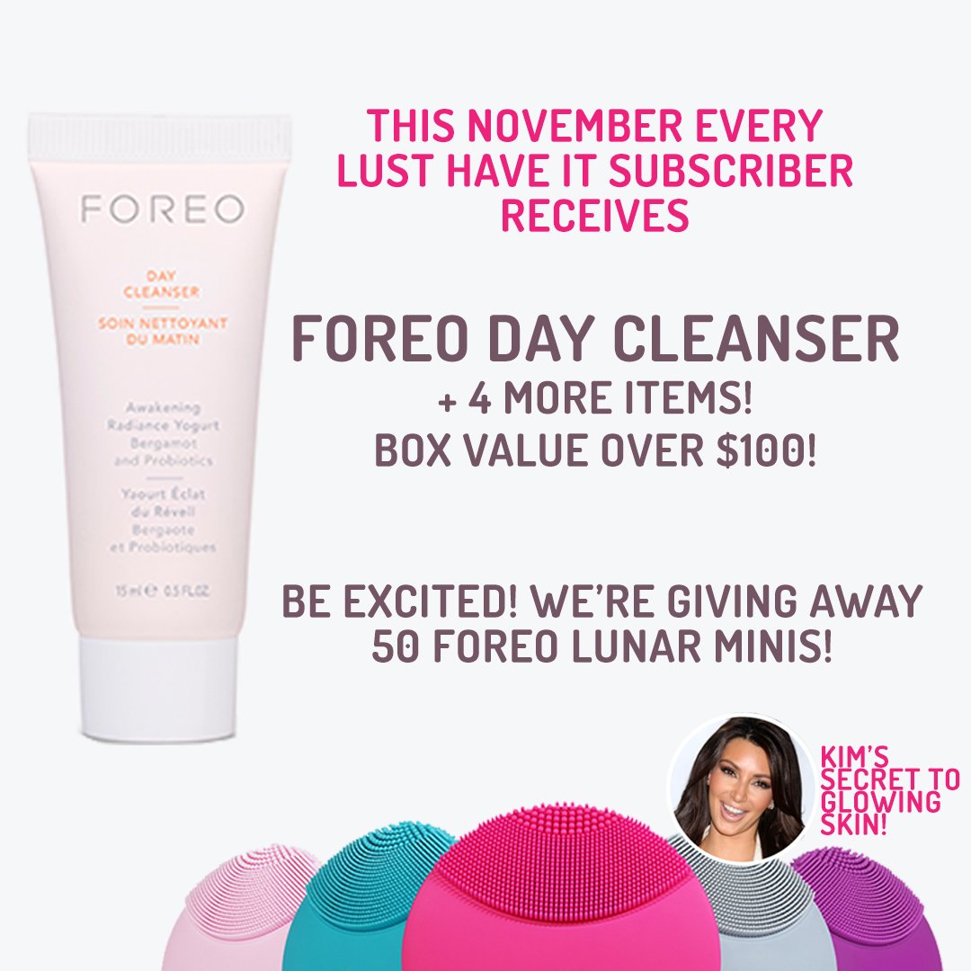 LustHaveit's tweet image. Here's a sneak peek of the November box! Be excited because we're giving away 50 Lunar Minis to 50 lucky Lusties this November!