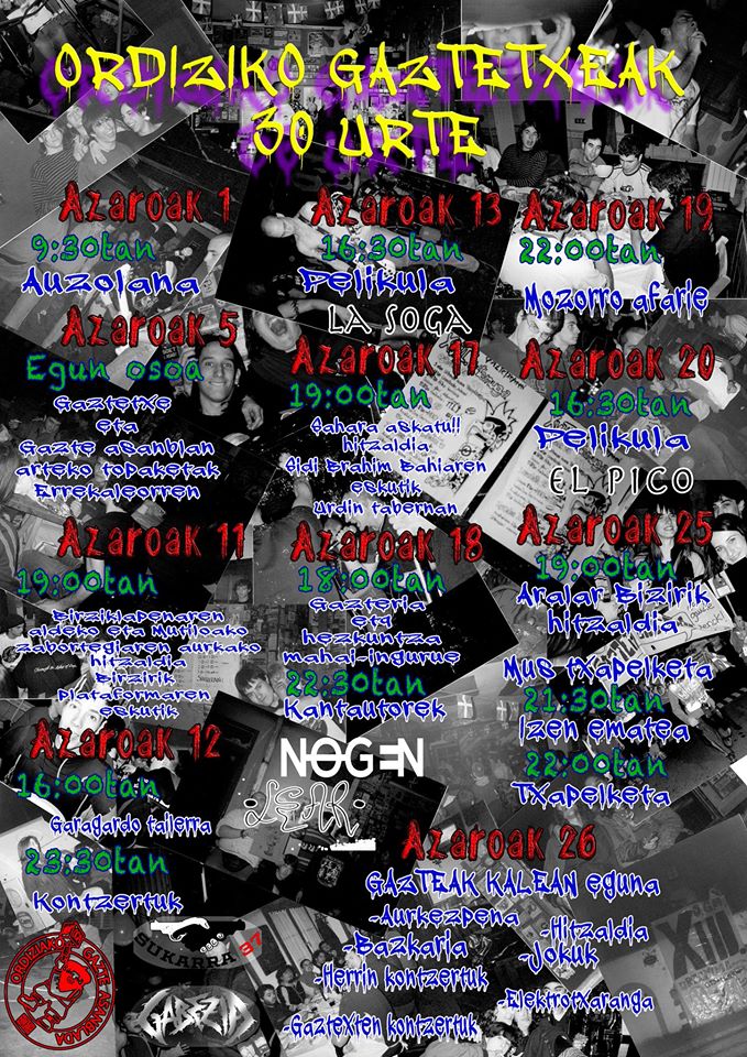 SUKARRA 37 <a href="/gaztetxea/">ORDIZIAKO GAZTETXEA</a> <a href="/Gabezia/">Gabezia</a> TALDEAREKIN BATERA!