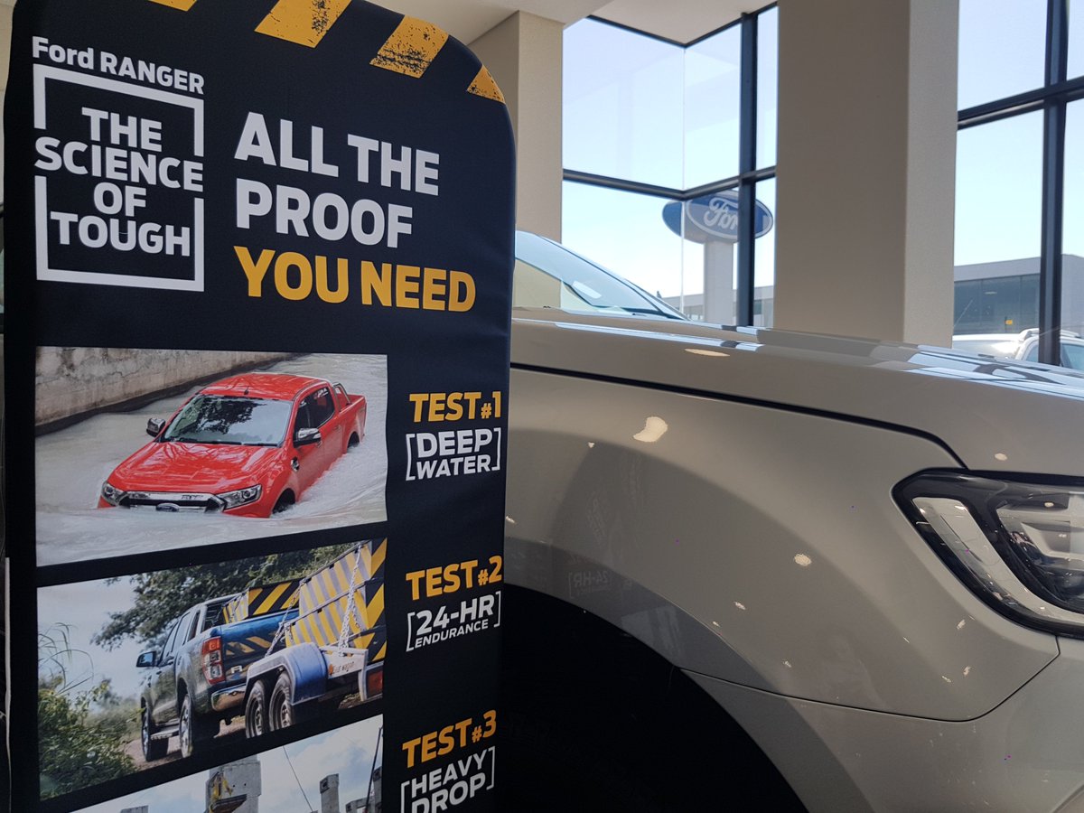 TheSMDgroup's tweet photo. #TheScienceOFTough at Ballito Ford! Visit us at SMD Group, 37 Moffat Drive, Ballito. 
 #SMDStyle @FordSouthAfrica @TheSMDgroup https://t.co/IXdlqwHCaM