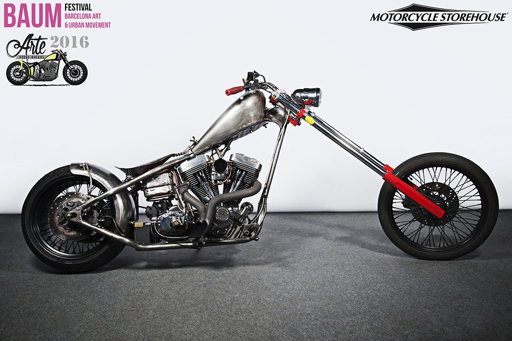 BAUM_Fest's tweet photo. En el #BikeShow de #ASR2016, el 2º premio en la categoría FREESTYLE fue para la moto “La Hueso” construida por V&V Strokers. ¡Felicidades! https://t.co/EqHRPTsNZS