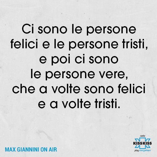radiokisskiss's tweet image. Max Giannini On Air!
Ascoltalo qui: bit.ly/186IT6j