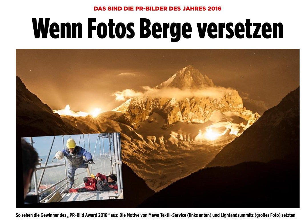 newsaktuell's tweet photo. Nice! Unser #PRBA16 auch bei @bild https://t.co/nVSt8k1JtK #stolz #success https://t.co/utylVbneJP