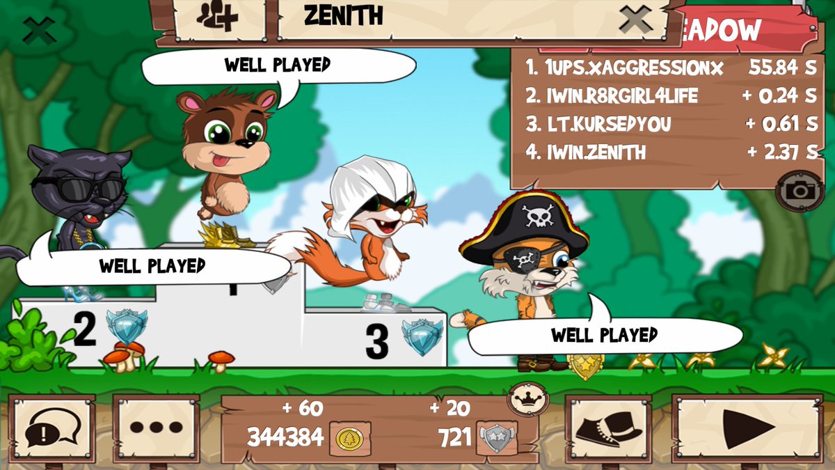 1upsleader's tweet image. Get on my level, son! #funrun2 #R8RGIRL4LIFE #KurSedYou #Zenith