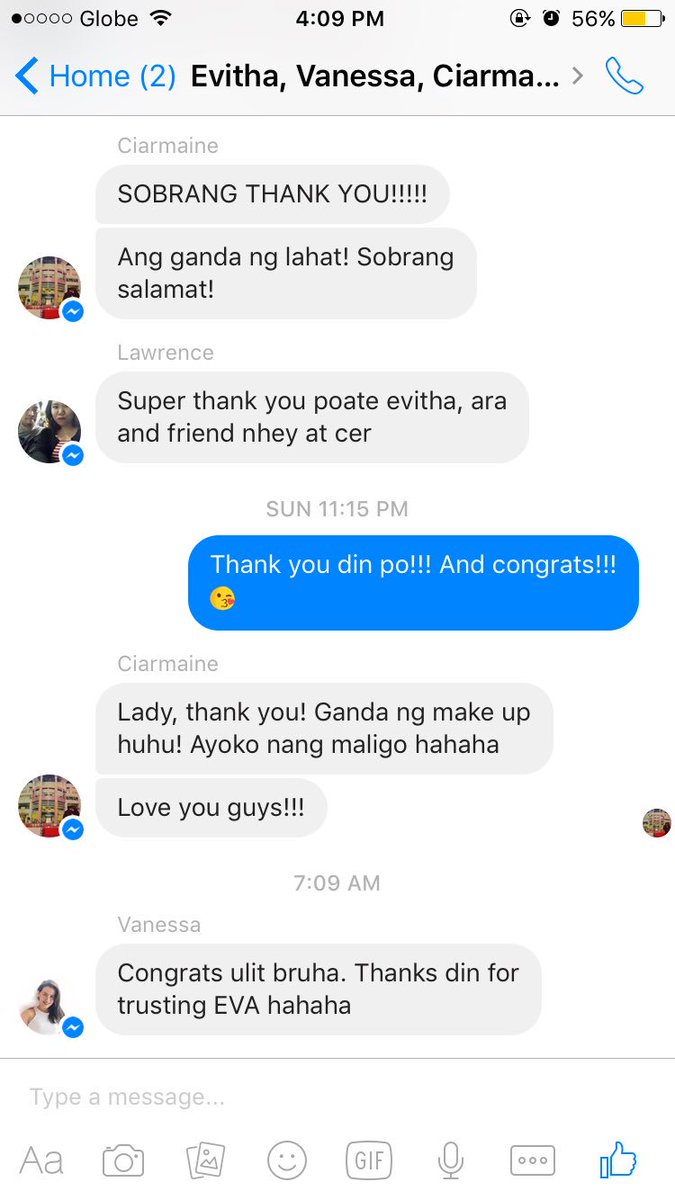 ladybernabe's tweet photo. First wedding client feedback! π #MakeupbyLadyBernabe #EVAevents https://t.co/YyWV2sz0Ly