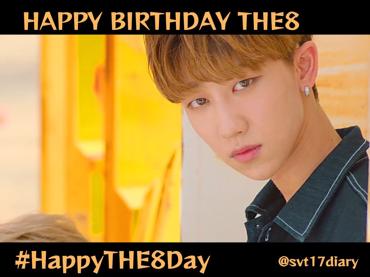 svt17diary's tweet photo. 🎂2016/11/07🎁
Happy Birthday ディエイト👏🎉🎁🎂🎊💕
今日はSEVENTEENのディエイトの誕生日です！おめでとうございます！#HappyTHE8Day
#모싯는_귀요미_서명호_탄신일 https://t.co/j7sDAKNJKq