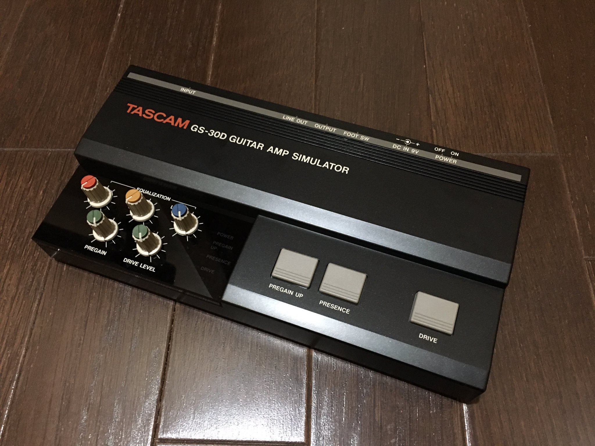 TASCAM GS-30 GUITAR AMP SIMULATOR Guitar Effect good