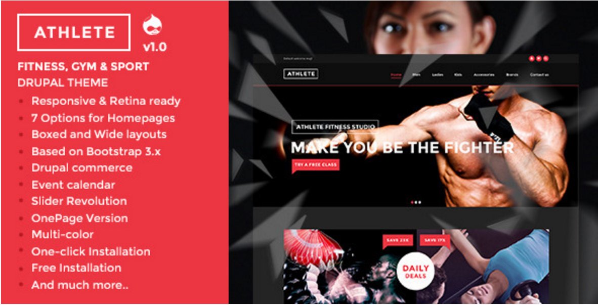 phutungmitsu's tweet photo. https://t.co/nS4dzyVWlK
Athlete - Fitness, Gym and Sport Drupal theme $48,00
#Drupal #DrupalThemes #ArrowHiTech #ThemeForest #Athlete https://t.co/g9U20irMI4