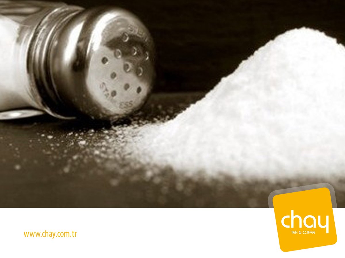 #ChayBilgilendiriyor
Sofra tuzunda bulunan sodyum fazla alındığı takdirde yüksek tansiyona yol açtığı söyleniyor.
