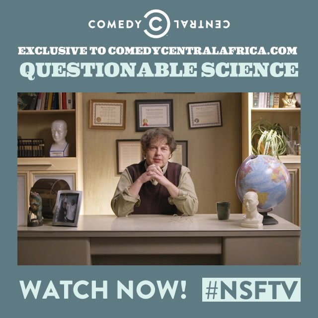 ComedyCentralAF's tweet photo. Lets "Web Series & Chill" ๐๐๐๐๐ - Questionable Science on https://t.co/KgJitJTA5v all the time ๐ #NotForTV https://t.co/Mdrpma11vz
