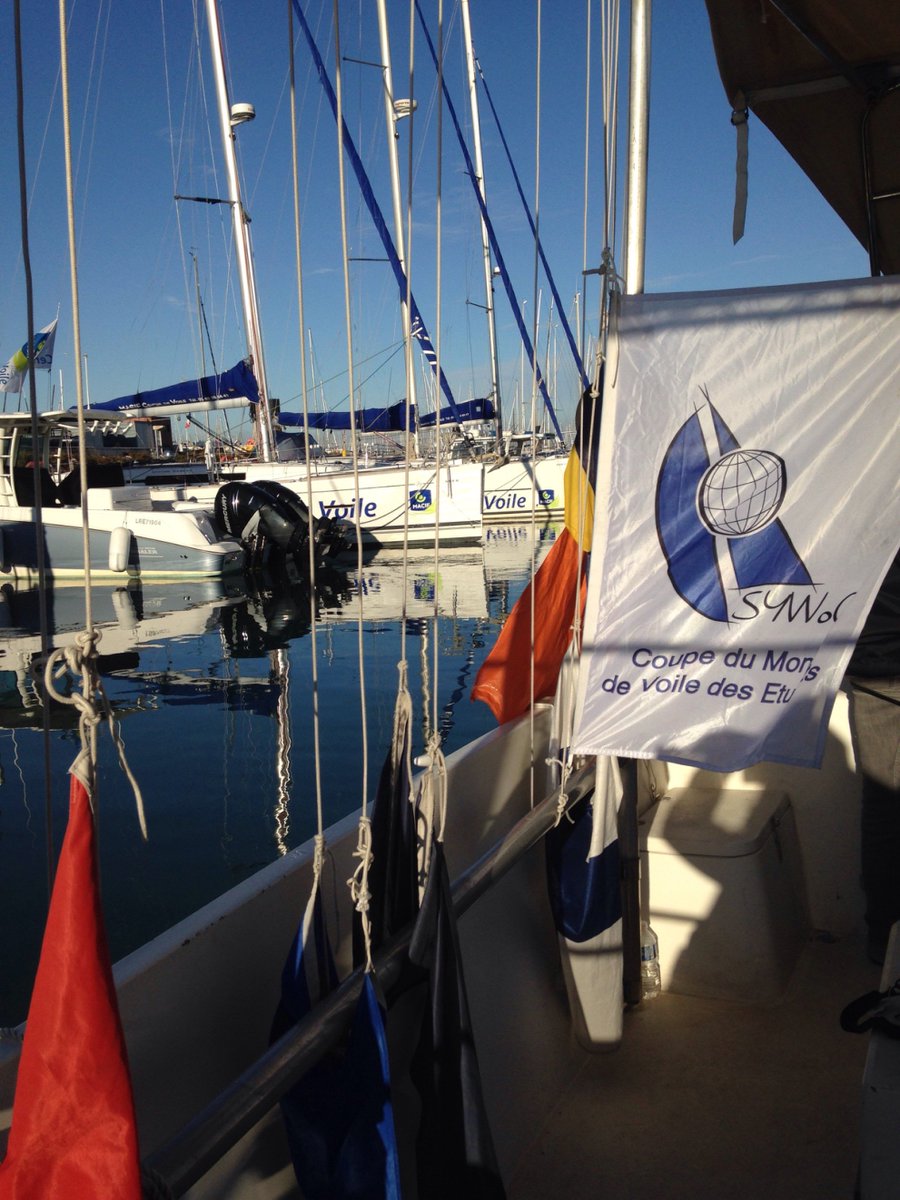 Last day for #SYWoC2016 at #LaRochelle. Departure from the harbour on race comitee boat. Stay connected for live coverage of the races