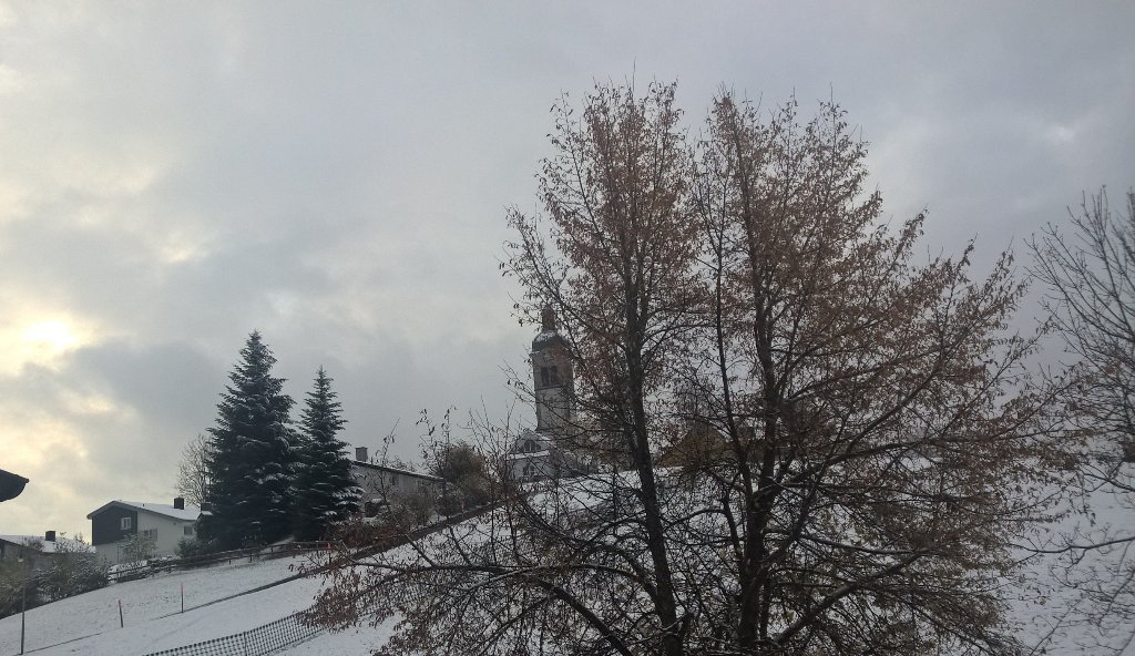 Wetterübergänge...der erste Schnee.