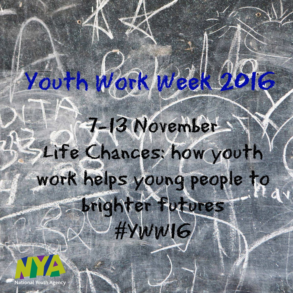 It's here....Youth Work Week! Here's a blog on youth work and social mobility to start you off! #YWW16  nya.org.uk/2016/11/blog-y…