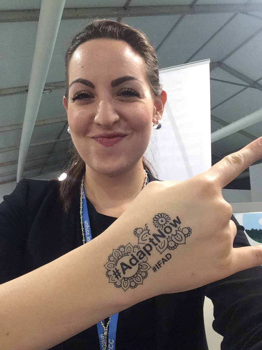 IFAD's tweet photo. #adaptnow with #ifadclimate @ #cop22 https://t.co/AXU0WvwA0Z