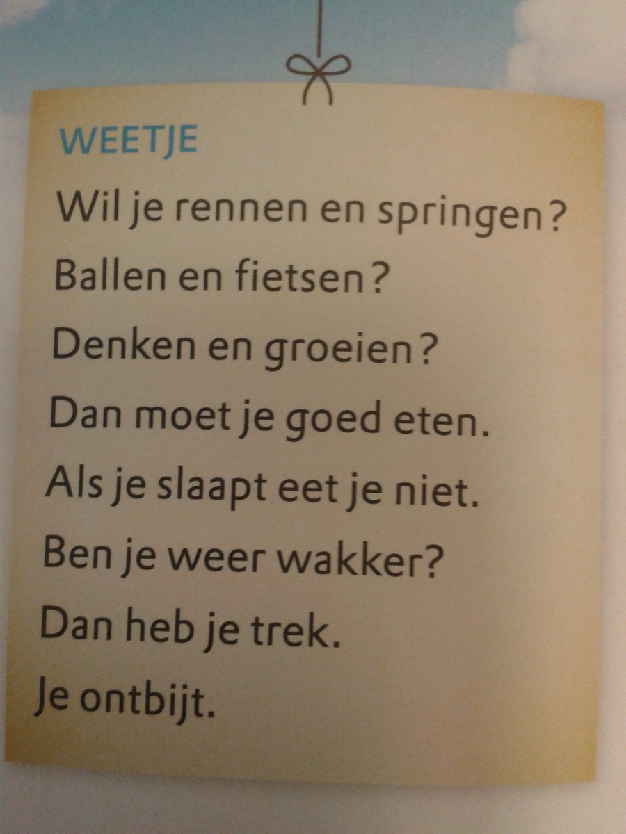 Vandaag begint de week van het #Nationaalschoolontbijt. Waarmee ontbijt jouw klas om #lekkerfit aan de dag te beginnen? #gezondeschool