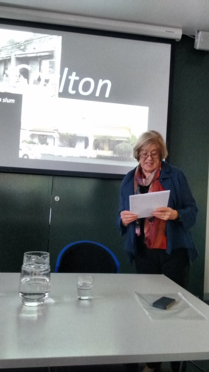 ERShistory's tweet photo. Great storytelling @Marshehan  at Carlton Community History Group https://t.co/HKXxMv2hO8