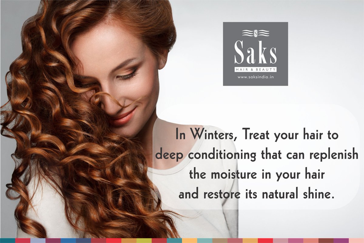 saks_india's tweet photo. #Winter #hairtips : Treat your #hair to deep #Conditioning that can #replenish the #moisture in your hair and #restore its natural #shine. https://t.co/tewZ9JrXOL