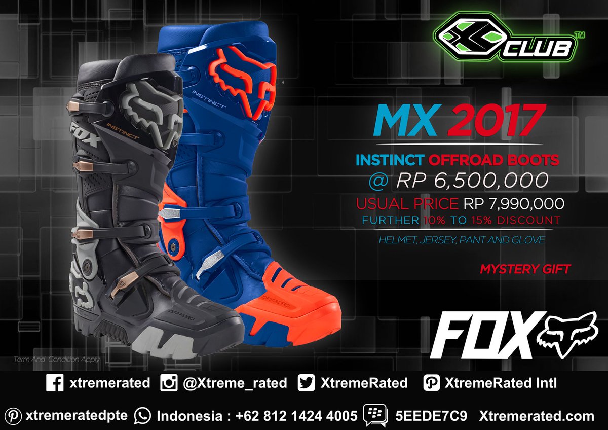 Xtreme_Rated's tweet photo. #xtremerated #xclub #foxhead #foxracing #foxinstinct #boots #moto #motocross #enduro #dirtbike #trail #adventure https://t.co/n2dddfWqHb