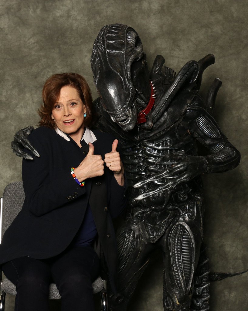Btw, if you were wondering how the "Alien" and "Aliens" experience <a href="/BioRoy/">Bio Roy</a> on Friday was: allow Sigourney to channel my feelings.