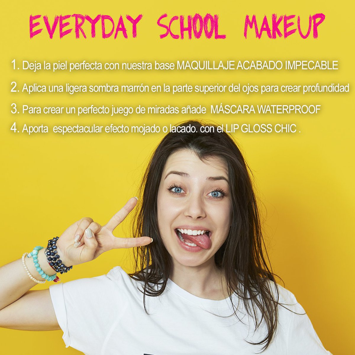 EVERYDAY RUTINE | SCHOOL MAKE UP
