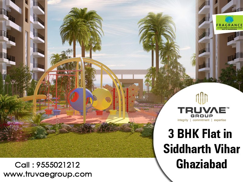 TruvaeGroup's tweet photo. #Truvae_Group presents 3BHK Flats in #SiddharthVihar, Ghaziabad. This apartments comes at a very affordable cost providing maximum comfort https://t.co/BDYtM8j6WX