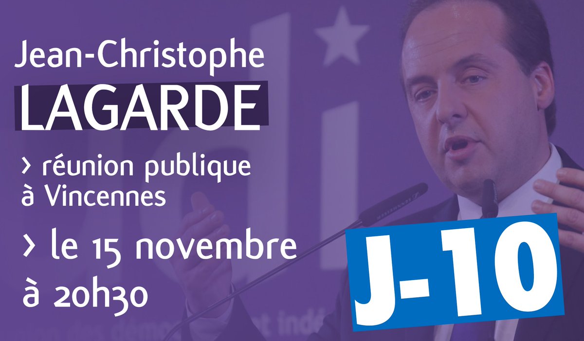 UDI_valdemarne's tweet photo. J-10 avant la venue de @jclagarde à #Vincennes autour de @L_Lafon ! Inscription obligatoire sur : https://t.co/g4jXzwZ2Fe https://t.co/4eCwjbft4g