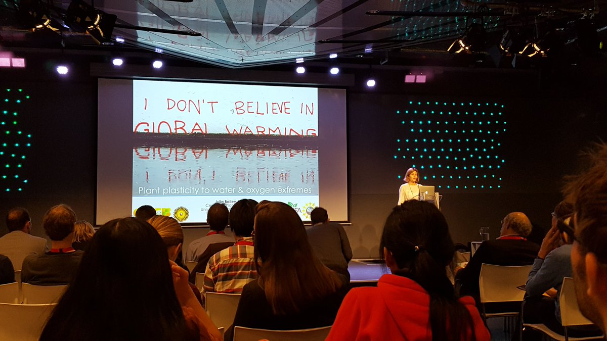 SjonHartman's tweet photo. @jnbserres on food security and plant science at #SFL2016 @UniUtrecht @UUBeta (she does believe in global warming) https://t.co/D4jKgPHhoA