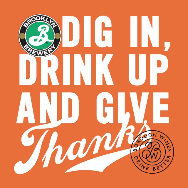 Clear yr diary &amp; put on yr stretchy pants - #thanksgiving w/ <a href="/BklynBreweryUK/">Brooklyn Brewery UK</a> = a 3 crs supper &amp; #beer flight for £35 bit.ly/2fFO33J