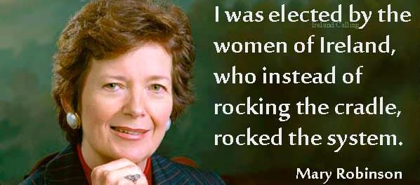 Womenscouncilireland on Twitter: "On Wednesday, 7 November 1990, the people of Ireland went to the polls to elect Mary Robinson as Ireland's first woman president #OnThisDay https://t.co/Q702MjagLl" / Twitter